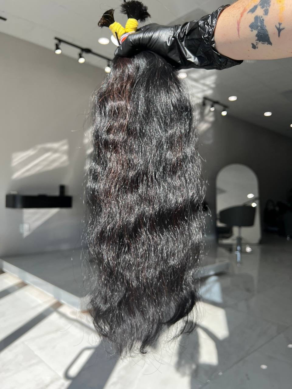 Textured Curly Wave #0036