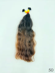 17” wavy ombré 85G