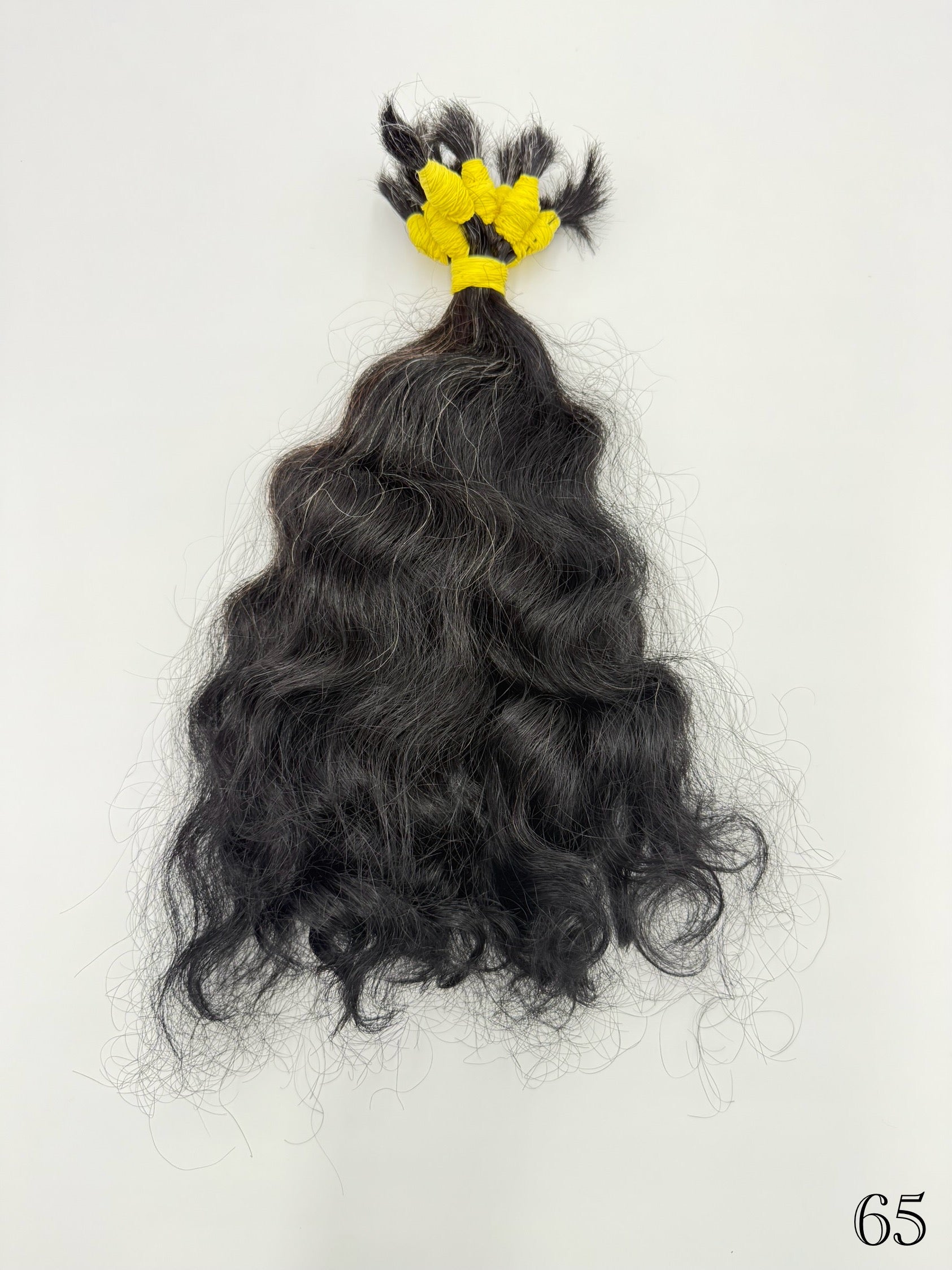 17” salt & pepper wavy/curly 167G