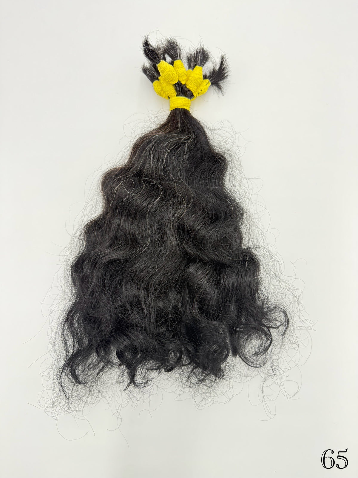 17” salt & pepper wavy/curly 167G