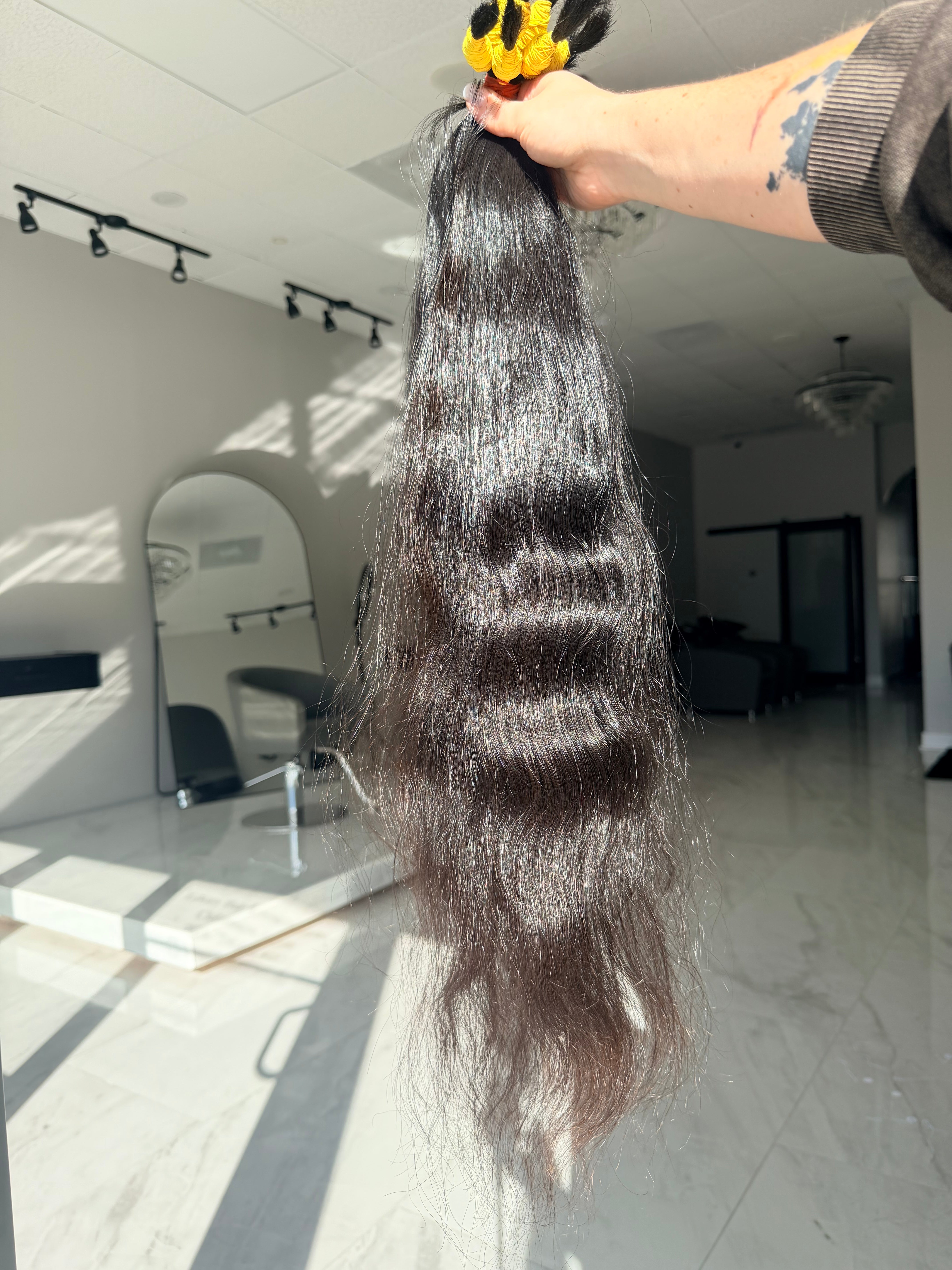 Premium Natural Loose Wave Hair — Dark Brown #0089 (26”)