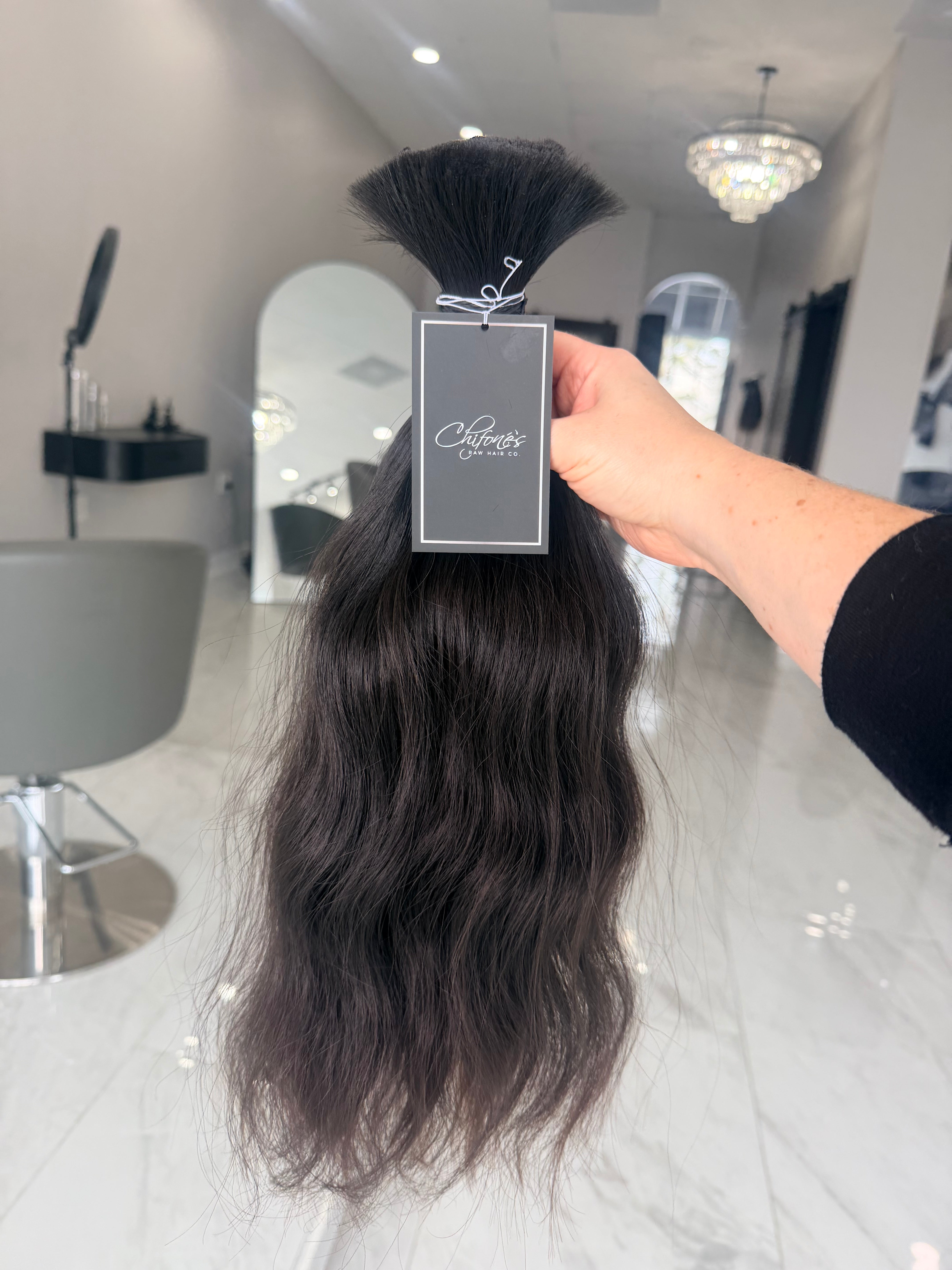 Premium Virgin Human Hair Ponytail 20” — 249g