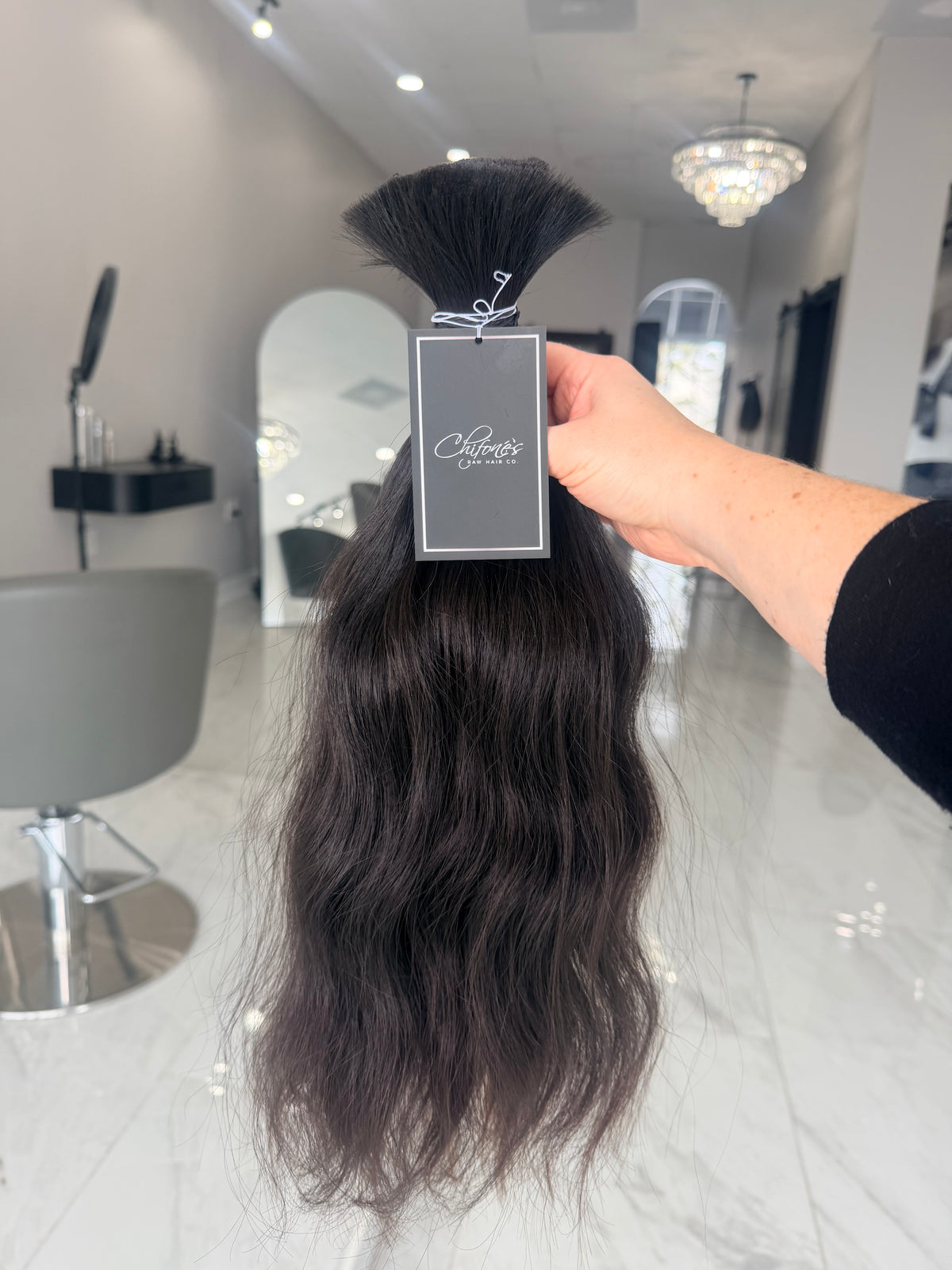 Premium Virgin Human Hair Ponytail 20” — 249g