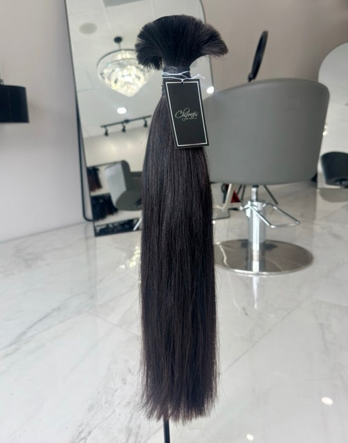 Premium Virgin Human Hair Ponytail 24” — 323g