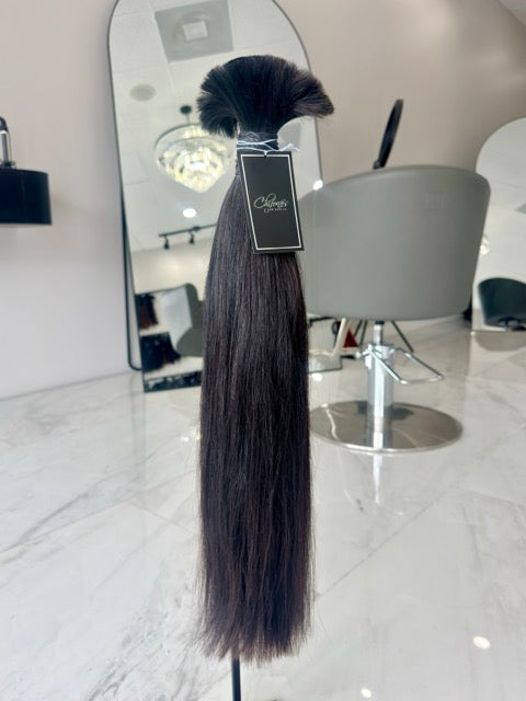 Premium Virgin Human Hair Ponytail 24” — 323g