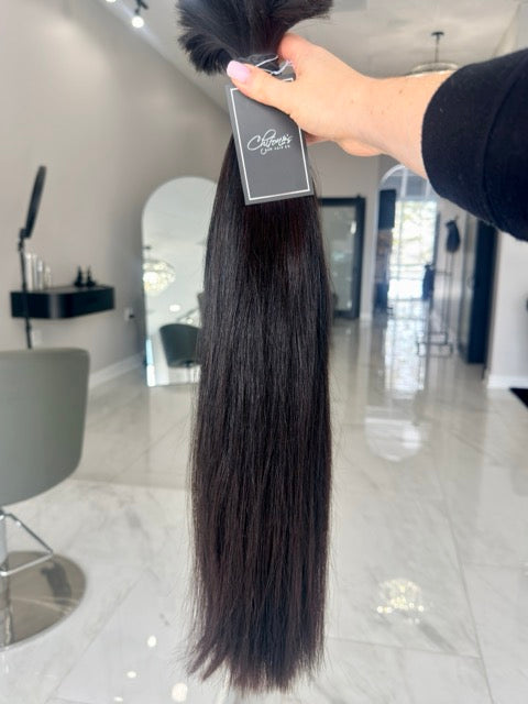 Premium Virgin Human Hair Ponytail 24” — 323g