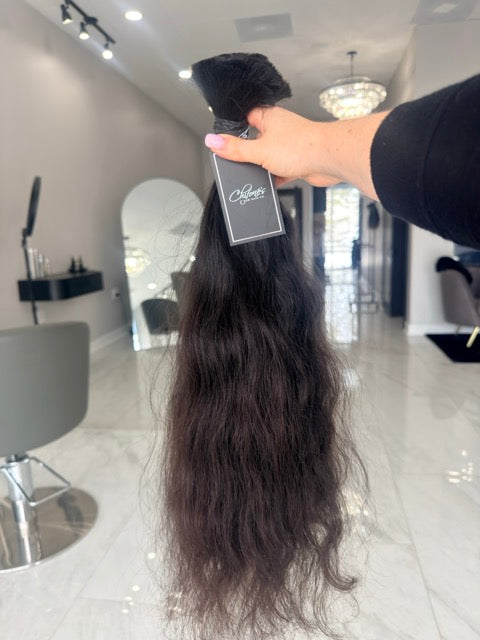 Premium Virgin Human Hair Ponytail 24” — 224g