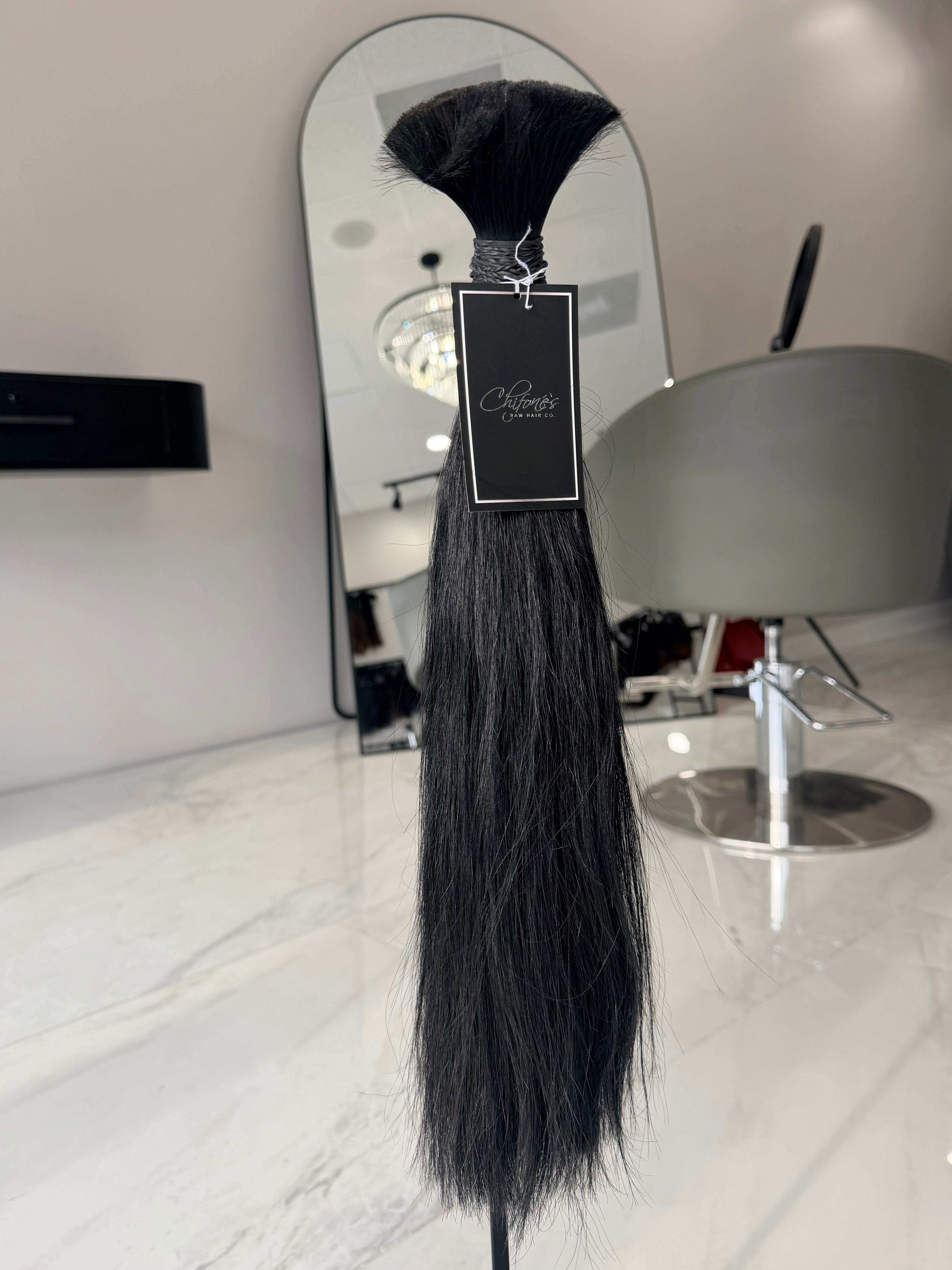 Premium Virgin Human Hair Ponytail 19” — 207g