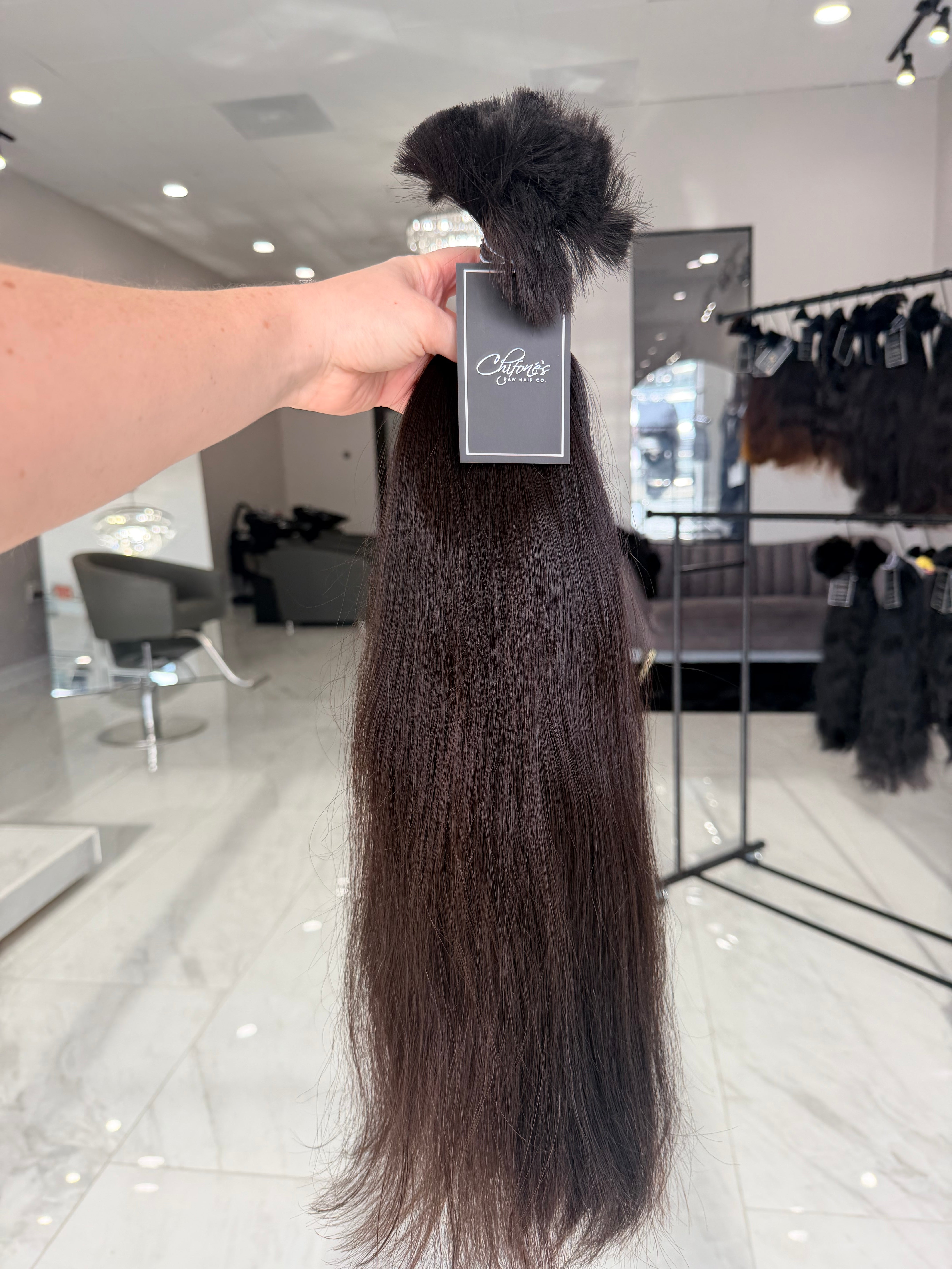 Premium Virgin Human Hair Ponytail 24” — 227g