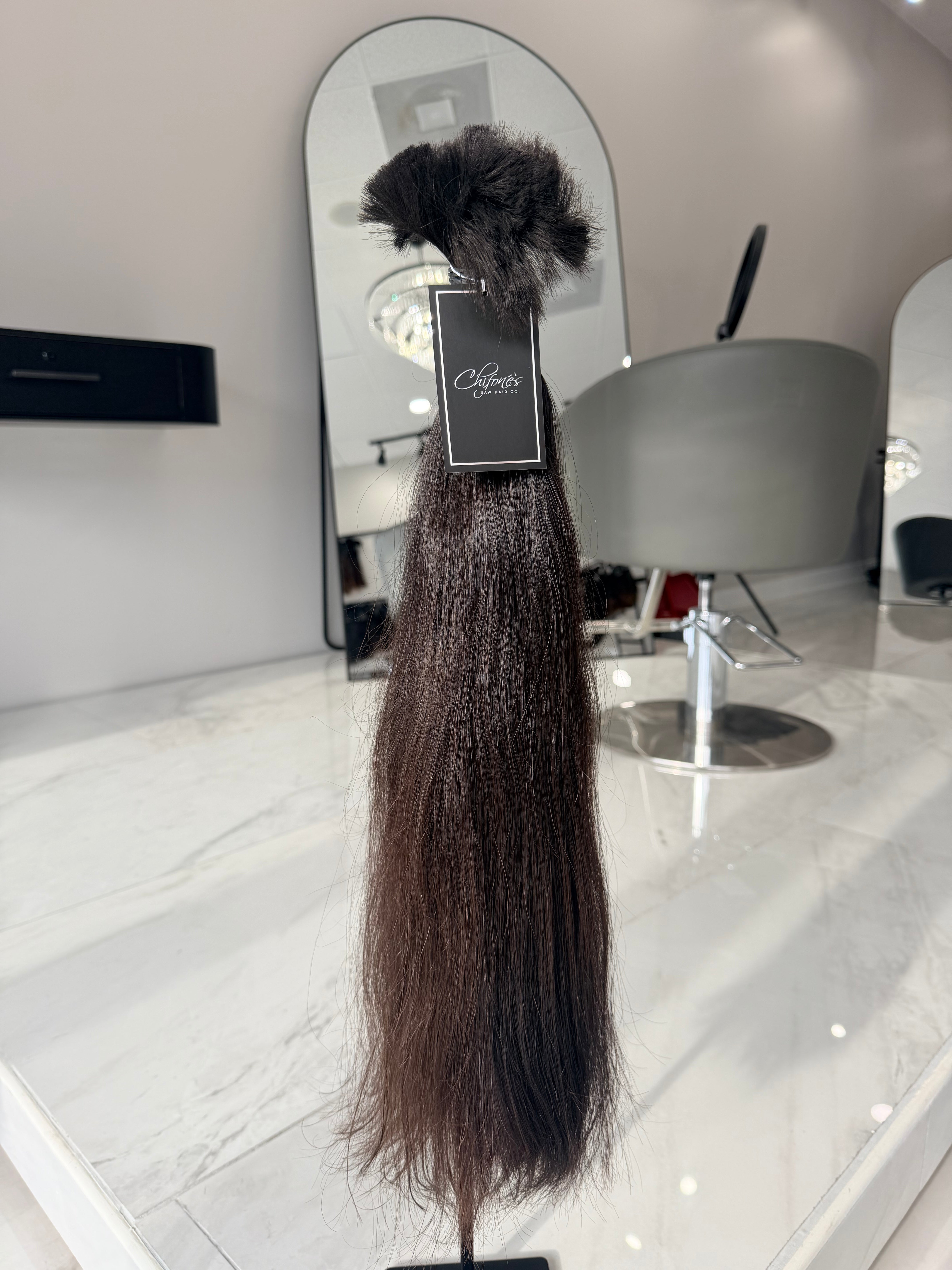 Premium Virgin Human Hair Ponytail 24” — 227g