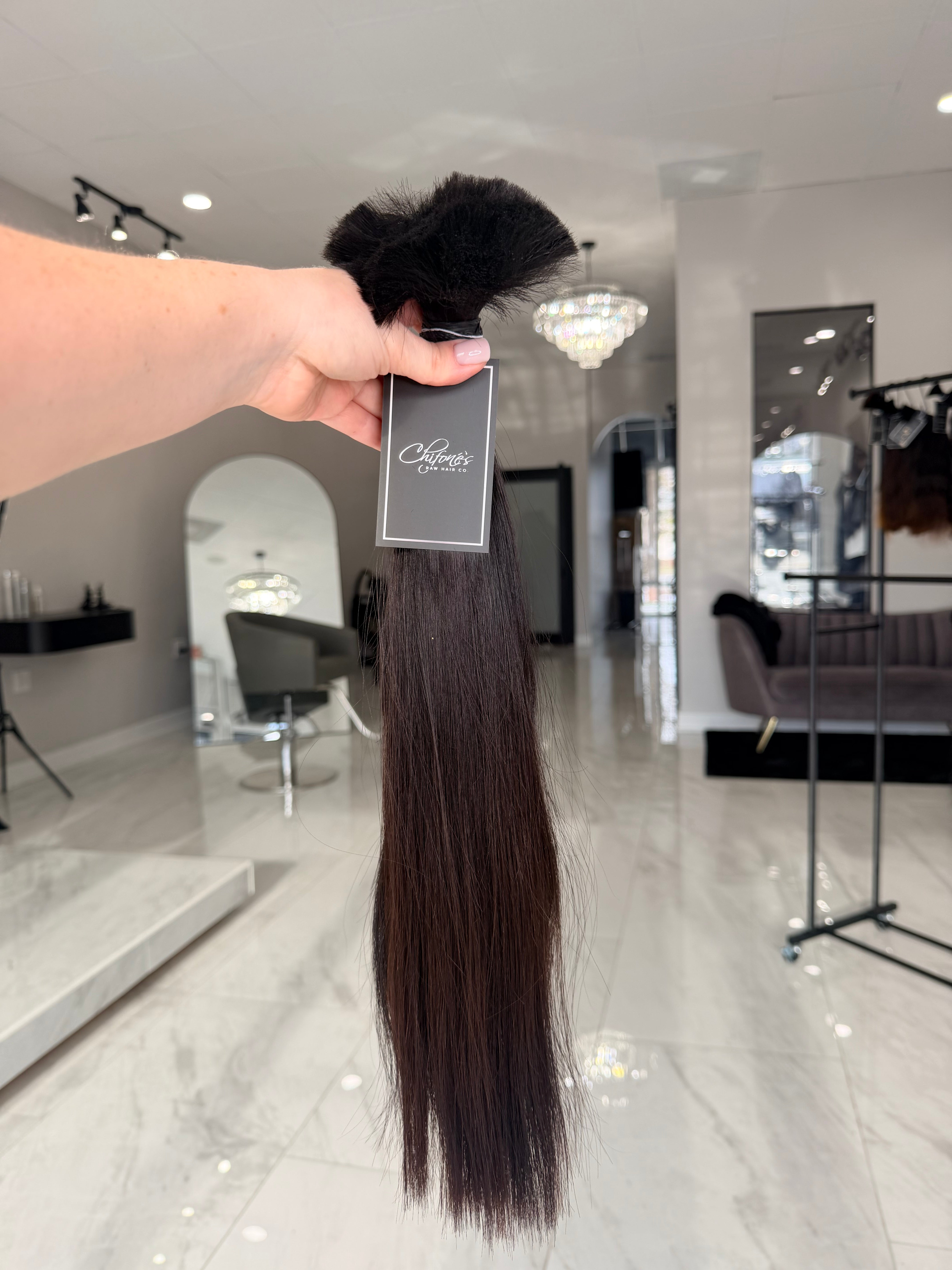 Premium Virgin Human Hair Ponytail 20” — 179g