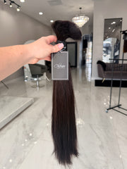 Premium Virgin Human Hair Ponytail 20” — 162g