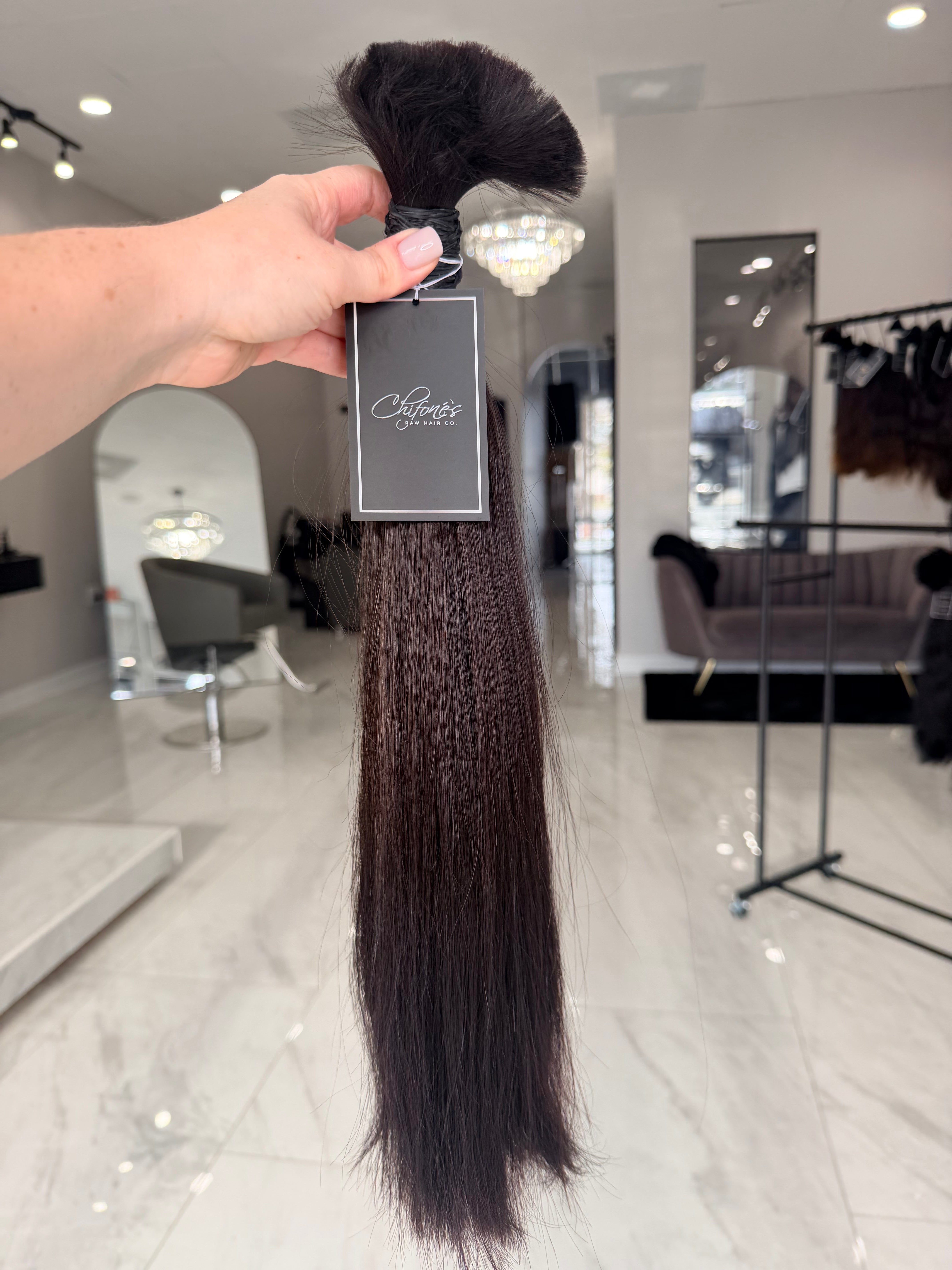 Premium Virgin Human Hair Ponytail 20” — 162g