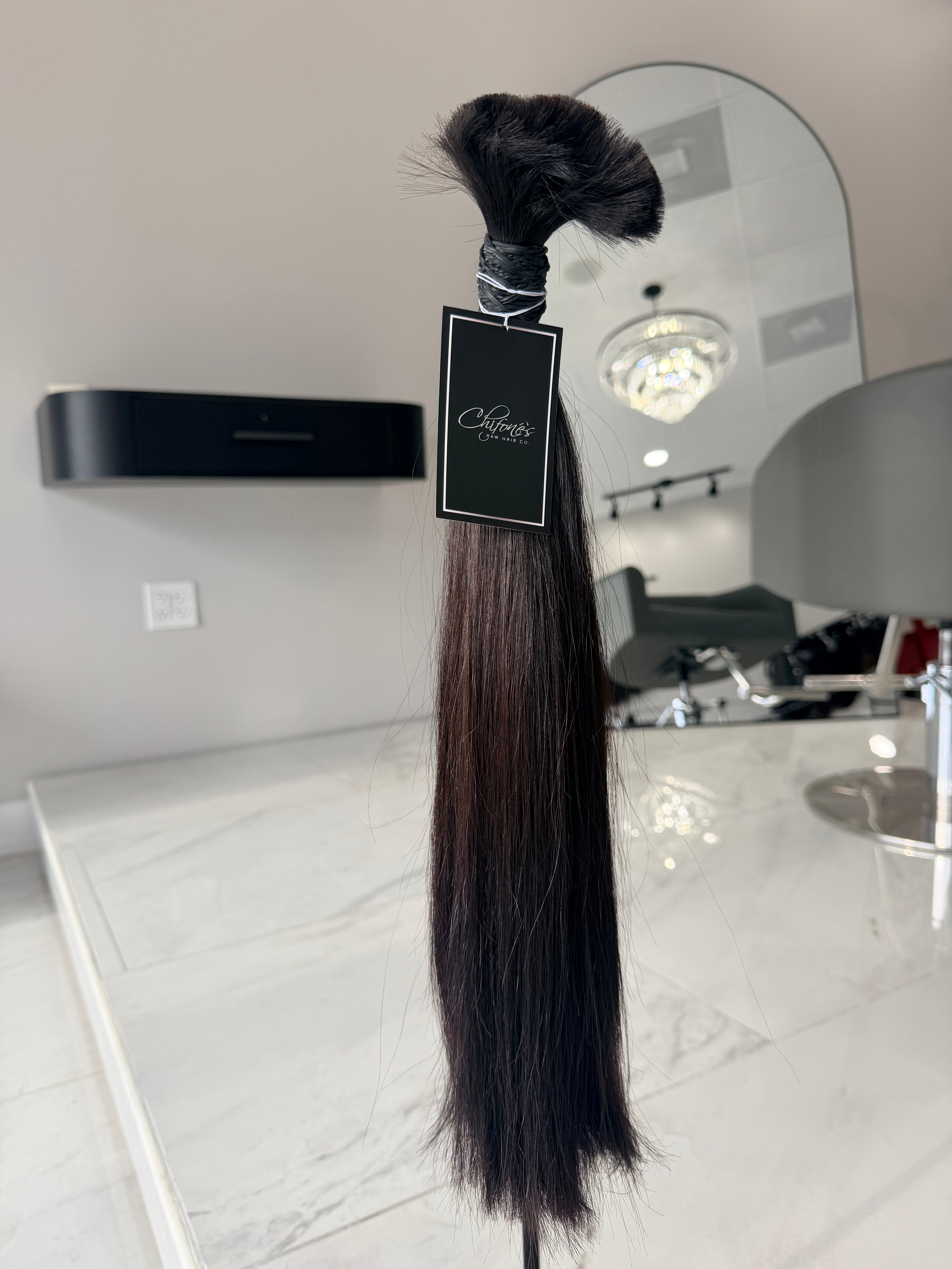 Premium Virgin Human Hair Ponytail 20” — 162g